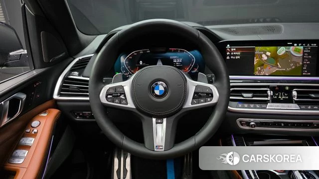 BMW X7 (G07) 2022 Черный из Кореи, фото 3