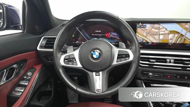 BMW 3 Series (G20) 2022 Черный из Кореи, фото 3