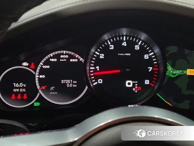 Porsche Cayenne (PO536) 2022 Черный из Кореи, фото 3