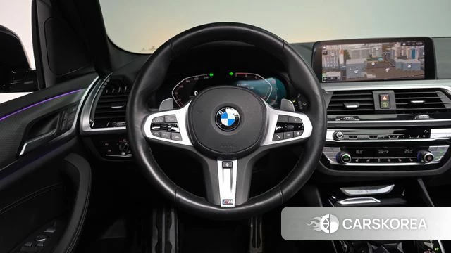 BMW X3 (G01) 2021 Черный из Кореи, фото 3