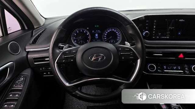 Hyundai Sonata (DN8) 2019 Белый из Кореи, фото 3