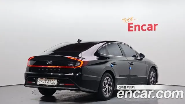 Hyundai Sonata Hybrid (DN8) 2020 Черный из Кореи, фото 3