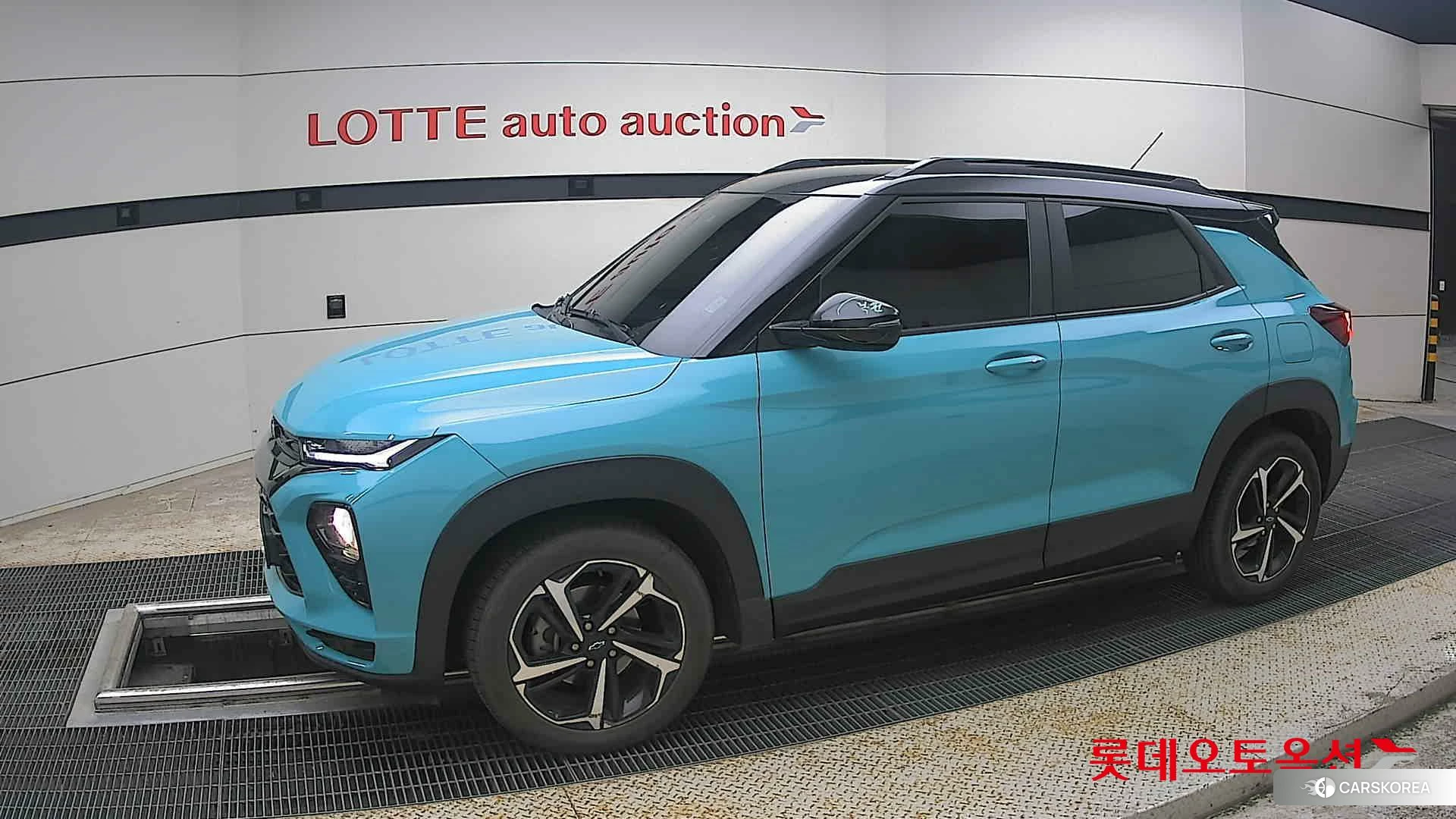 Korea G M TrailBlazer 1.35 Turbo FWD 2021 Ibiza Blue из Кореи, фото 3