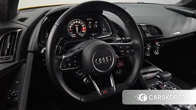 Audi R8 (4S) 2021 Желтый из Кореи, фото 3