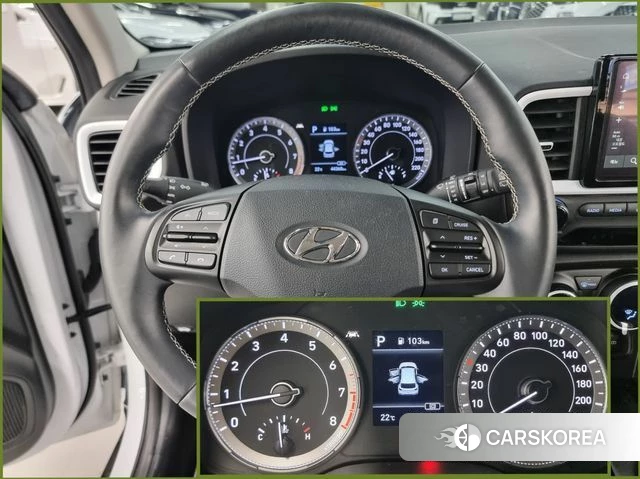 Hyundai Venue 2022 Белый из Кореи, фото 3