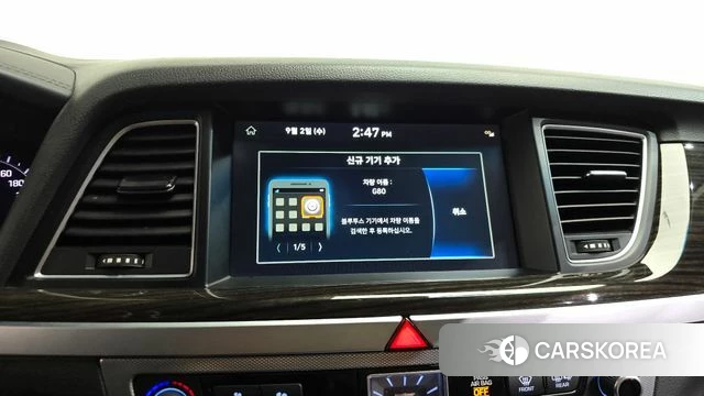 Genesis G80 2019 Черный из Кореи, фото 3