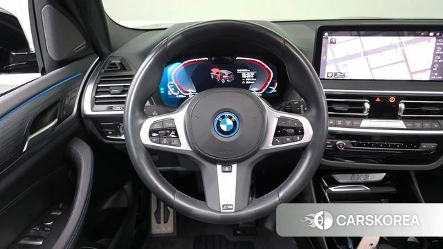 BMW iX3 2023 Синий из Кореи, фото 3