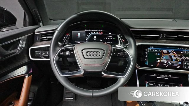 Audi A6 (C8) 2022 Черный из Кореи, фото 3