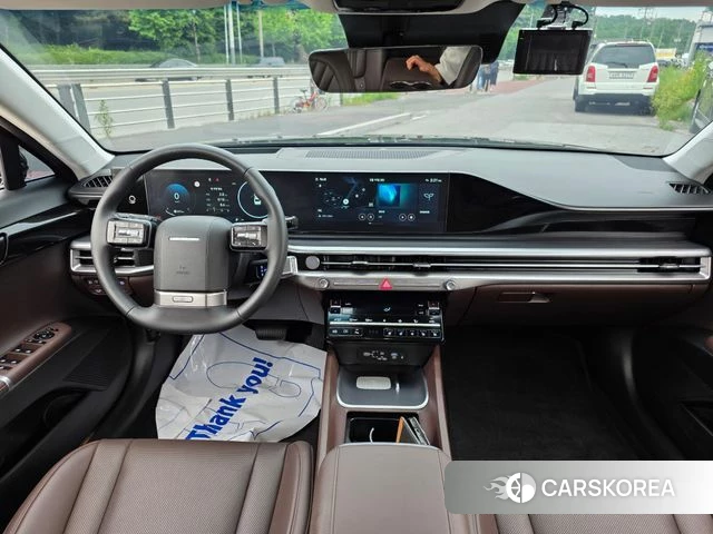 Hyundai Grandeur Hybrid (GN7) 2025 Черный из Кореи, фото 3
