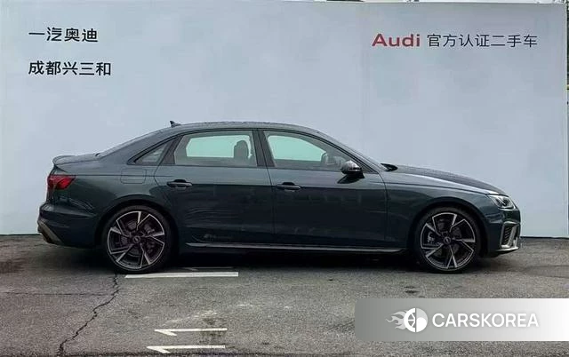 Audi A4L 2025 Зеленый из Китая, фото 3