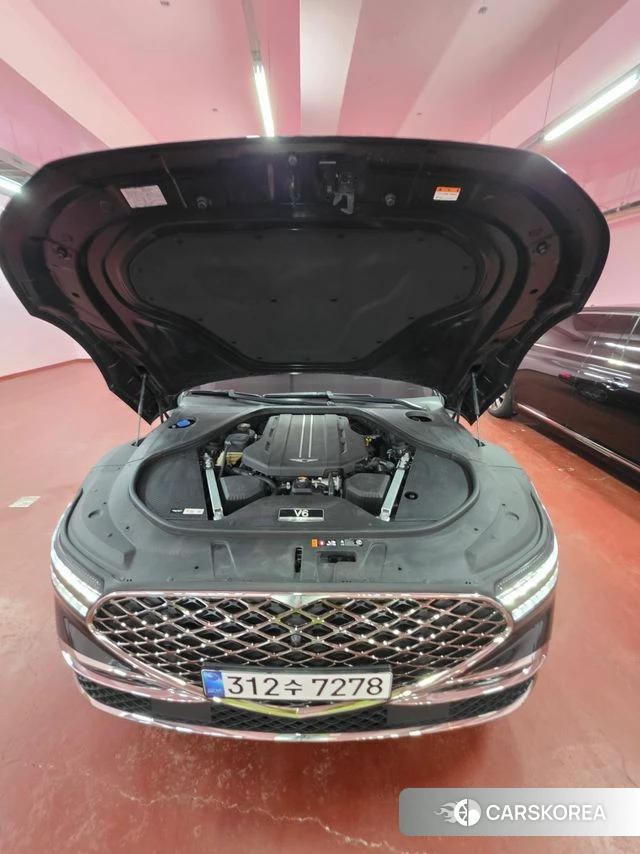 Genesis G90 (RS4) 2023 Черный из Кореи, фото 3