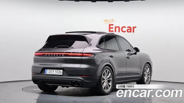 Porsche Cayenne (PO536) 2023 Серый из Кореи, фото 3