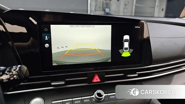 Hyundai Avante Hybrid (CN7) 2021 Черный из Кореи, фото 3