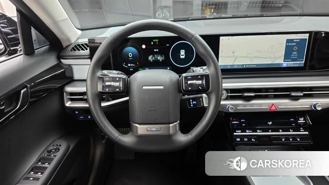 Hyundai Grandeur Hybrid (GN7) 2023 Черный из Кореи, фото 3