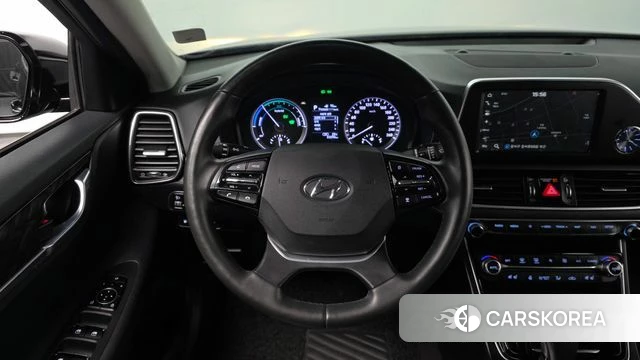 Hyundai Grandeur IG Hybrid 2019 Черный из Кореи, фото 3