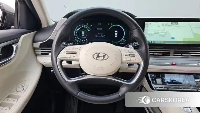 Hyundai The New Grandeur IG Hybrid 2021 Серый из Кореи, фото 3