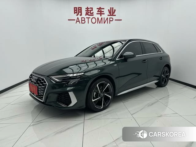 Audi A3 2023 Зеленый из Китая, фото 3