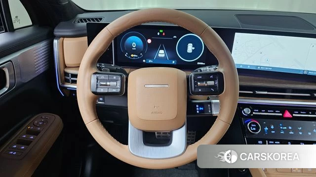 Hyundai Santa Fe (MX5) 2024 Черный из Кореи, фото 3