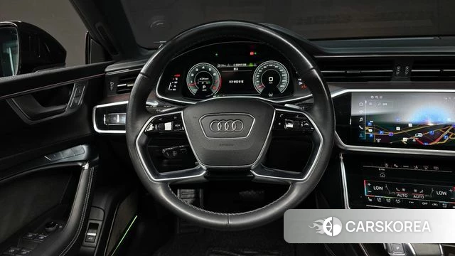 Audi A7 (4K) 2022 Синий из Кореи, фото 3