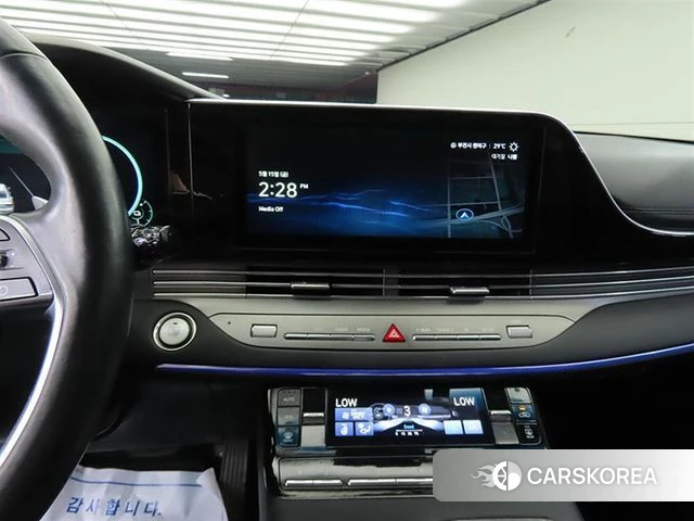Hyundai The New Grandeur IG Hybrid 2020 Черный из Кореи, фото 3