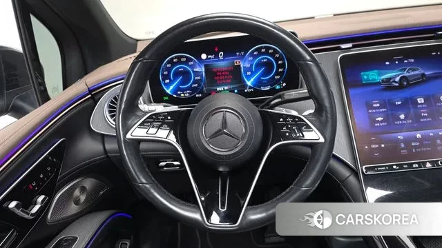 Mercedes-Benz EQS SUV X296 2023 Черный из Кореи, фото 3