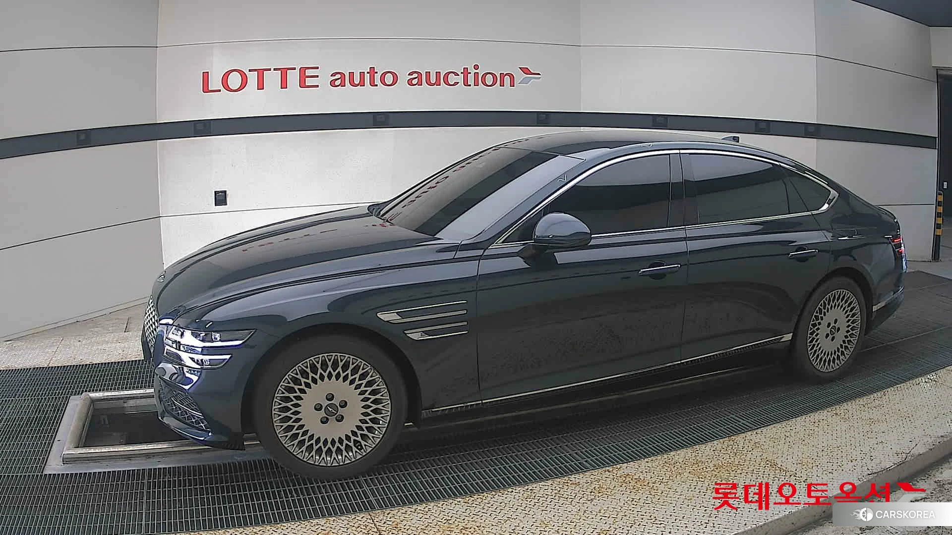 Hyundai G80 2023 Tasman Blue из Кореи, фото 3