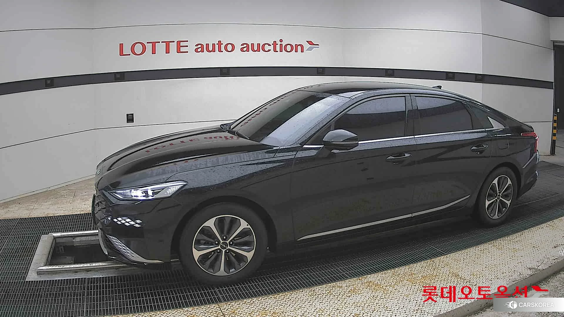 Kia K8 Hybrid 2022 Aurora Black Pearl из Кореи, фото 3