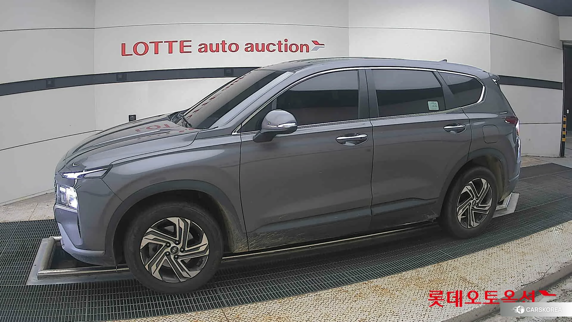 Hyundai Santa Fe 2022 Magnetic Grey Metallic из Кореи, фото 3