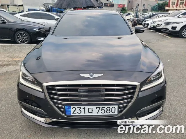 Genesis G80 2018 Черный из Кореи, фото 3