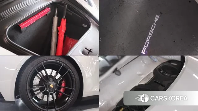 Porsche 911(992) 2022 Серебристо-серый из Кореи, фото 3