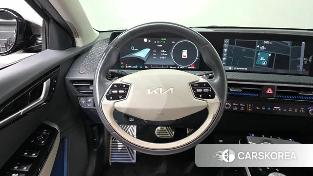 Kia EV6 2022 Черный из Кореи, фото 3
