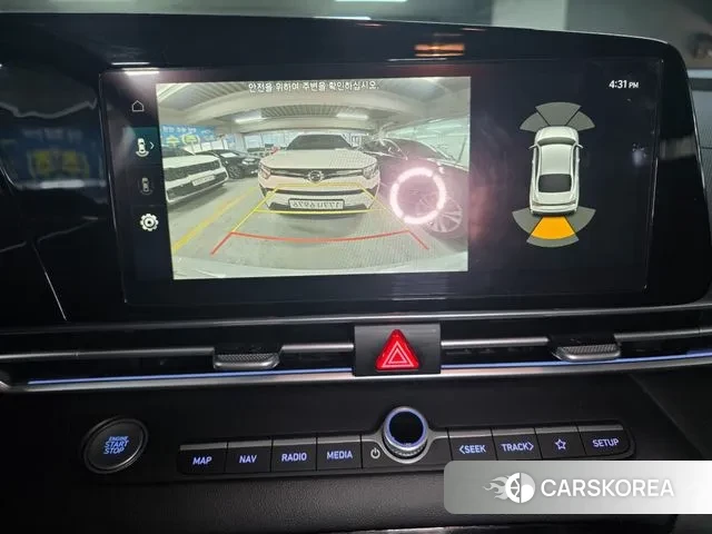 Hyundai The New Avante (CN7) 2024 Белый из Кореи, фото 3