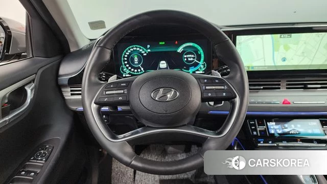 Hyundai The New Grandeur IG Hybrid 2022 Серебристо-серый из Кореи, фото 3