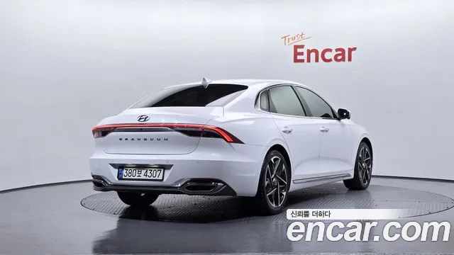 Hyundai The New Grandeur IG 2021 Белый из Кореи, фото 3