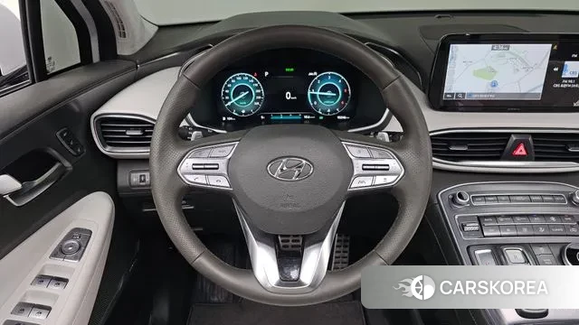 Hyundai The New Santa Fe 2021 Белый из Кореи, фото 3