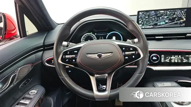 Genesis GV70 2021 Красный из Кореи, фото 3