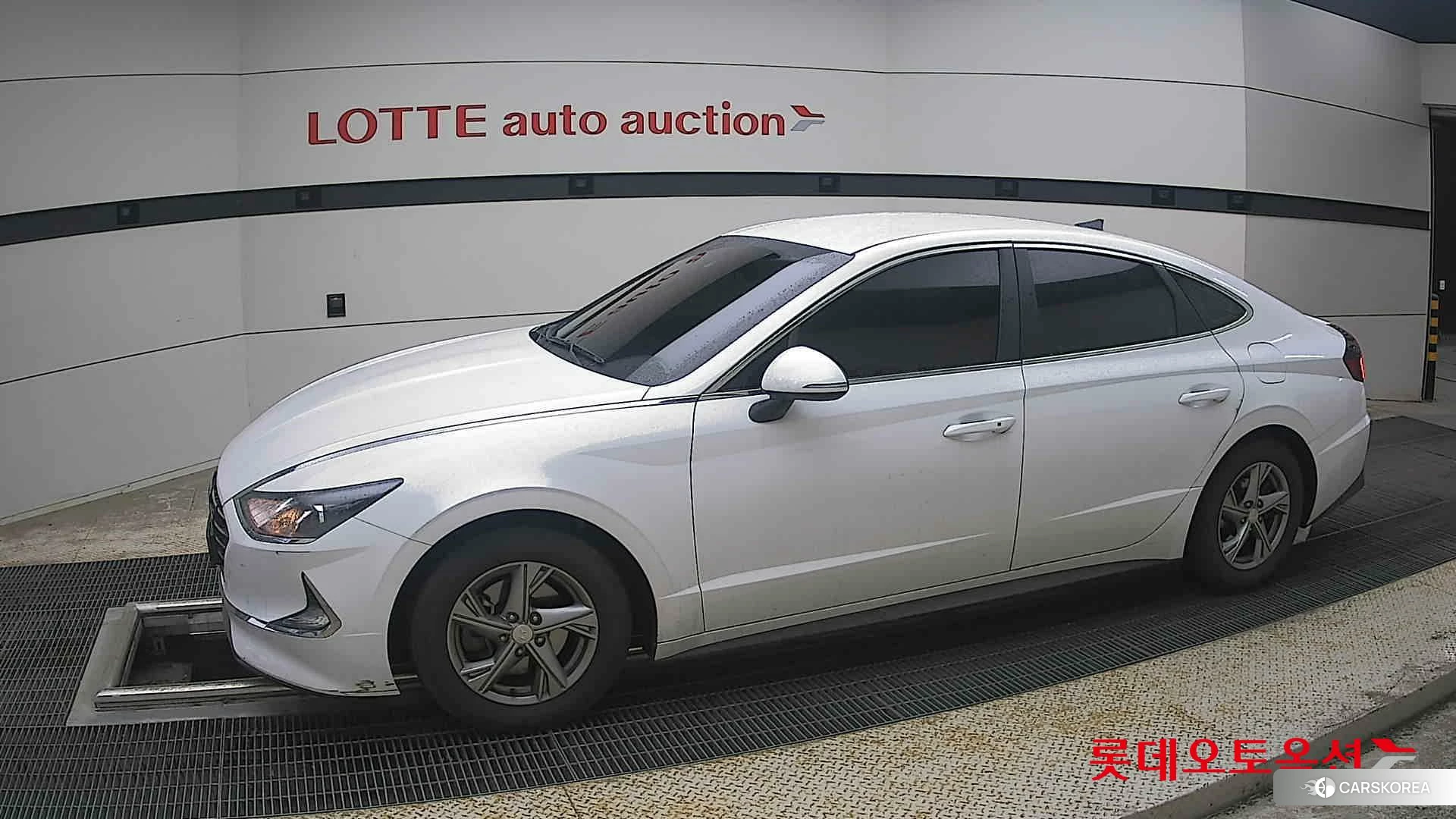 Hyundai Sonata 2022 Creamy White Pearl (optional) из Кореи, фото 3