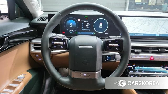 Hyundai Grandeur Hybrid (GN7) 2023 Белый из Кореи, фото 3