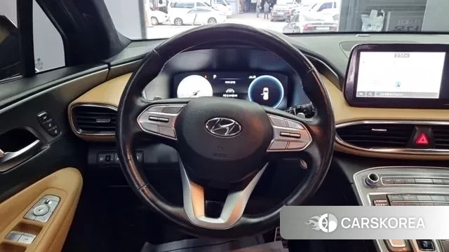 Hyundai The New Santa Fe 2021 Черный из Кореи, фото 3