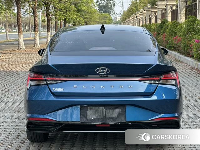 Hyundai Elantra 2021 Синий из Китая, фото 3