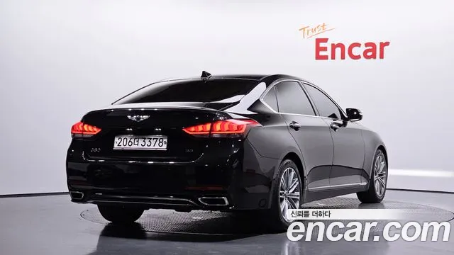 Genesis G80 2018 Черный из Кореи, фото 3
