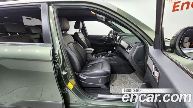 Ssangyong The New Rexton Sport 2021 Светло-зеленый из Кореи, фото 3