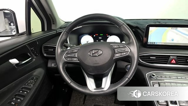 Hyundai The New Santa Fe 2023 Белый из Кореи, фото 3