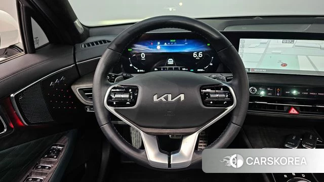 Kia K8 Hybrid 2023 Белый из Кореи, фото 3