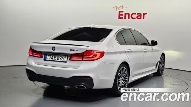BMW 5 Series (G30) 2019 Белый из Кореи, фото 3