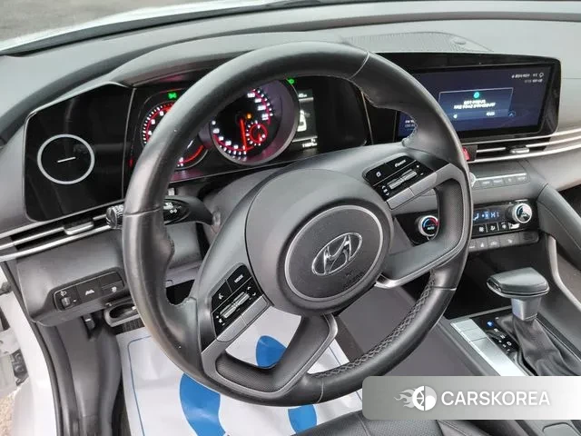 Hyundai Avante (CN7) 2021 Белый из Кореи, фото 3