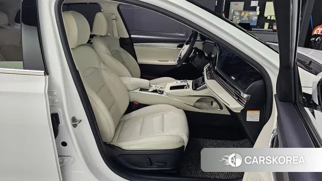 Hyundai The New Grandeur IG Hybrid 2022 Белый из Кореи, фото 3