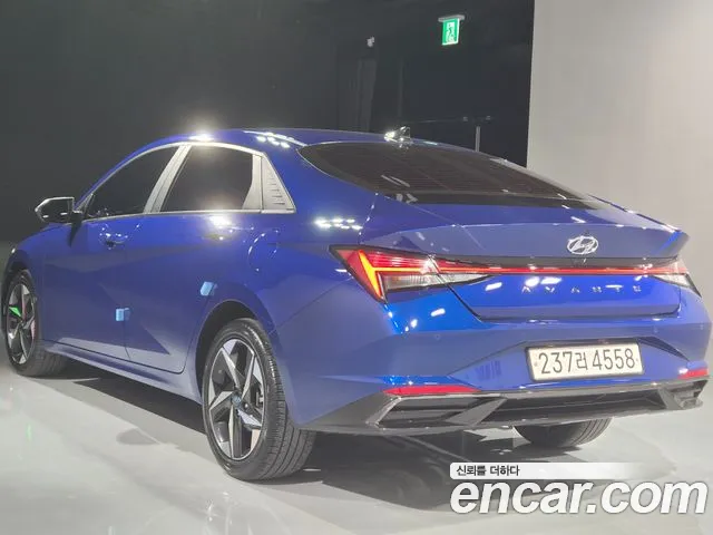 Hyundai Avante (CN7) 2020 Синий из Кореи, фото 3