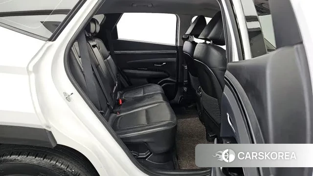 Hyundai Tucson Hybrid (NX4) 2021 Белый из Кореи, фото 3