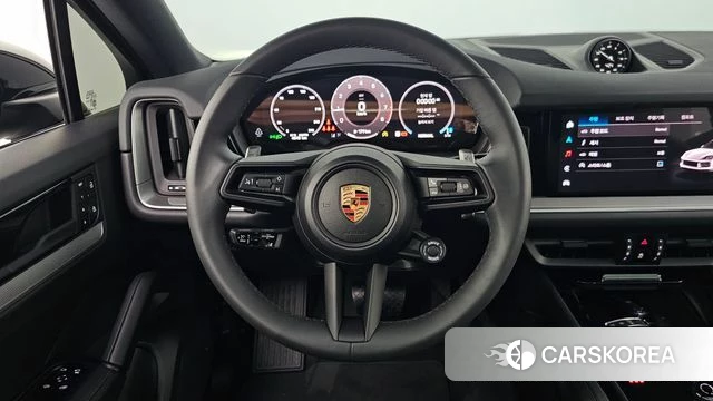 Porsche Cayenne (PO536) 2025 Черный из Кореи, фото 3